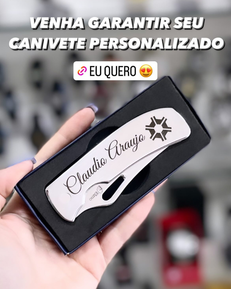 Grava��o a laser personalizada